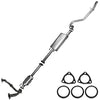 Northeastern Exhaust | Direct-Fit Y-Pipe, Muffler, Tail Pipe and Stainless Steel EPA-Approved Catalytic Converter Exhaust System Kit Compatible for 2001 Suzuki Grand Vitara 2.7L | 2002-2003 Suzuki XL-7 2.7L | Free Gaskets and Clamps Included