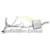 Exhaust Resonator Pipe for 1999-2003 Acura TL 3.2L | 2001-2003 Acura CL 3.2L