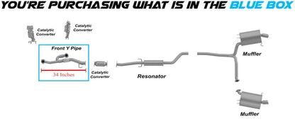 2007 Honda Odyssey 3.5L Front Exhaust Y Pipe