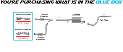Pair of Manifold Catalytic Converter for 2013-2023 Toyota 4Runner | 2013-2014 FJ Cruiser | 4.0L