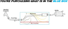 2006-2011 Honda Civic 1.8L For 4-Door Automatic Transmission, Excluding Japan-Built Models Exhaust Resonator Pipe