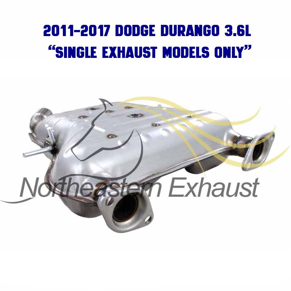 Exhaust Pipes & Muffler for 2011-2018 Dodge Durango 3.6L | 2011-2019 Jeep Grand Cherokee 3.6L