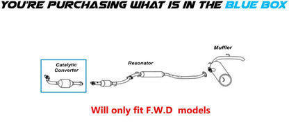 2011-2013 Toyota Sienna 2.7L Catalytic Converter - EPA Approved | F.W.D