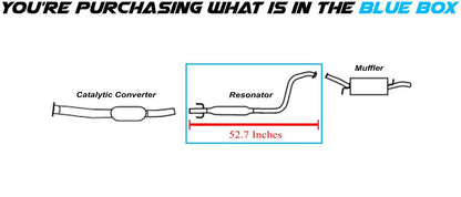 2004-2006 Scion XB 1.5L Exhaust Resonator Pipe
