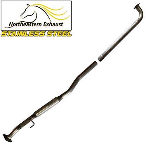 Northeastern Exhaust | Stainless Steel Resonator & Muffler Exhaust System Kit Compatible for 1997-1998 Lexus ES300 | 1999-2003 Toyota Solara | Free Gaskets Included | Automotive Replacement Part