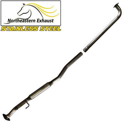 Northeastern Exhaust | Stainless Steel Resonator & Muffler Exhaust System Kit Compatible for 1997-1998 Lexus ES300 | 1999-2003 Toyota Solara | Free Gaskets Included | Automotive Replacement Part