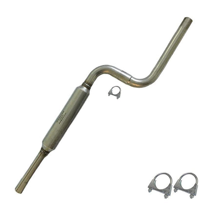 Northeastern Exhaust | Stainless Steel Resonator Pipe Compatible for 2001-2006 Chrysler Sebring & Dodge Stratus 2.4L 2.7L | Free Clamps Included | Automotive Replacement Part