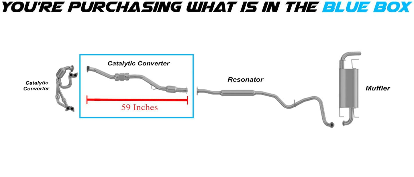 2008-2010 Subaru Impreza and Forester 2.5L Catalytic Converter