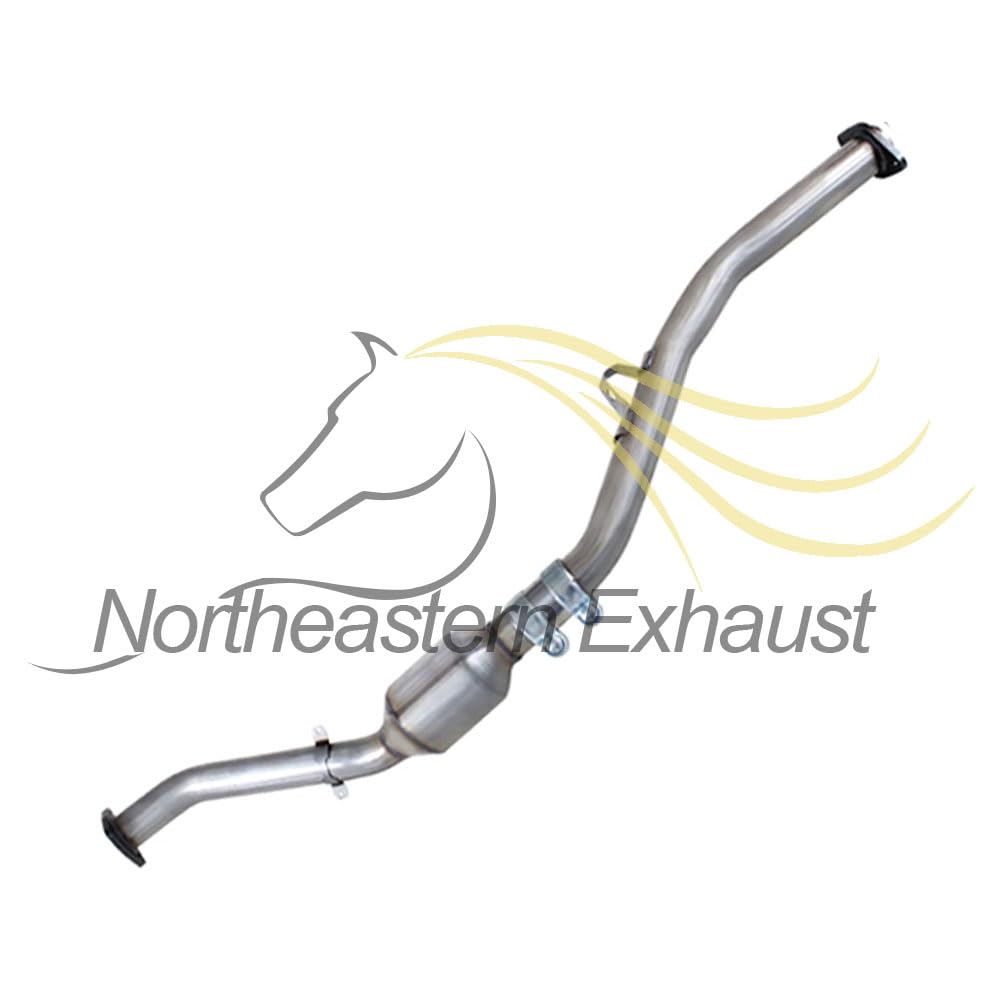 Northeastern Exhaust | Stainless Steel EPA-Approved Pair of Catalytic, Resonator Exhaust System Kit Compatible for Subaru Forester 2006-2008 |2006-2007 Subaru Impreza 2.5L | Free Gaskets and Spring Bolt Kit