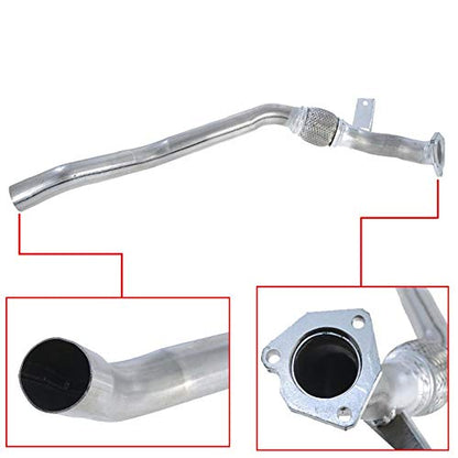 2002-2006 Audi A4 1.8L Exhaust Front Flex Pipe | For Automatic Transmission