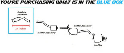 Catalytic Converter for 2012-2014 Audi A5 1.8L | 2010-2016 Audi A5 2.0L | 2010-2017 Audi A5 Quattro 2.0L