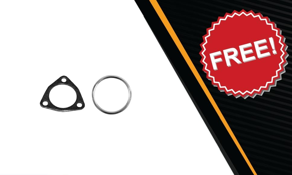 Northeastern Exhaust | Stainless Steel EPA Approved Rear Catalytic Converter Compatible for 2009-2013 Honda Fit 1.5L | Free Gaskets Included | Automotive Replacement Part
