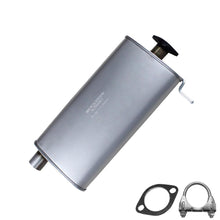Northeastern Exhaust | Stainless Steel Exhaust Driver-Side Muffler Compatible for 2003-2011 Ford Crown Victoria 4.6L | 2003-2011 Mercury Grand Marquis 4.6L | Free Gasket and Clamp Included | Automotive Replacement Part
