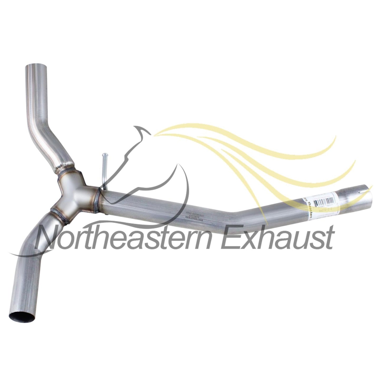 Northeastern Exhaust | Stainless Steel Exhaust Intermediate Y-Pipe Compatible for 2012-2015 Ford Explorer 2.0L | 2011-2018 Ford Explorer 3.5L | Free Clamps Included | Automotive Replacement Part
