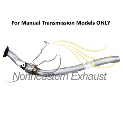 Northeastern Exhaust | Stainless Steel Exhaust Front Flex Pipe Compatible for Audi A4 Quattro 2005-2008 2.0L | Manual Transmission | Free Gasket and Sleeve Included