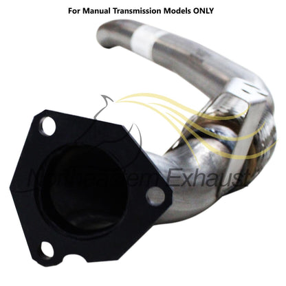 Northeastern Exhaust | Stainless Steel Exhaust Front Flex Pipe Compatible for Audi A4 Quattro 2005-2008 2.0L | Manual Transmission | Free Gasket and Sleeve Included