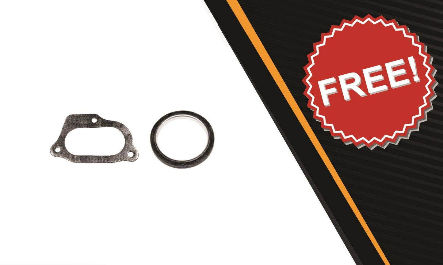 Northeastern Exhaust | Stainless Steel EPA-Approved Rear Catalytic Converter Compatible for Ford Ranger 2004-2006 3.0L 4.0L | Mazda B3000 2004-2006 3.0L | Mazda B4000 2004-2006 4.0L | Free Gaskets Included | Automotive Replacement Part