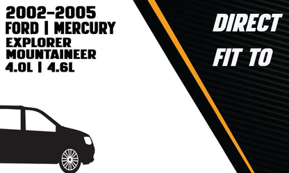 2002-2005 Ford Explorer 4.0L 4.6L | 2002-2005 Mercury Mountaineer 4.0L 4.6L Cat-back Exhaust System Kit
