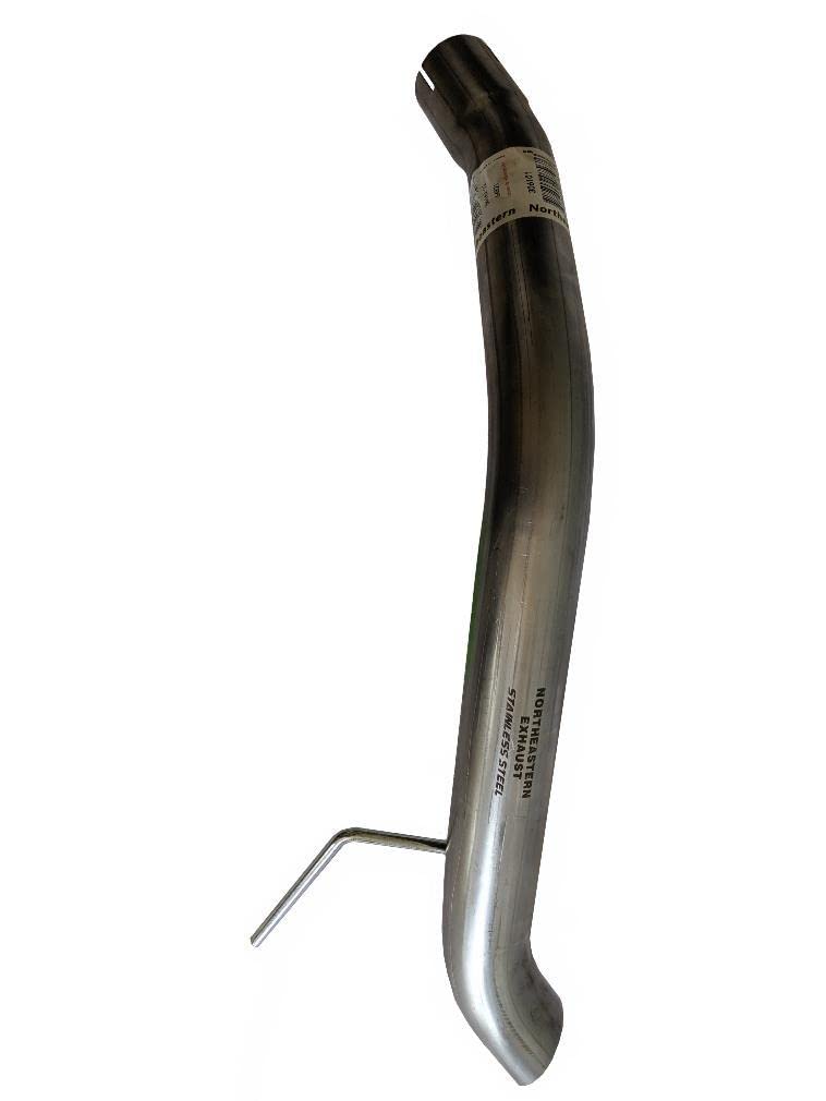 Northeastern Exhaust | Stainless Steel Muffler and Tail Pipe Exhaust System Kit Compatible for 2006-2010 Jeep Commander 3.7L 5.7L | 2006-2009 Commander 4.7L | 2005-2010 Jeep Grand Cherokee 3.7L 5.7 L | 2005-2009 Grand Cherokee 4.7L | Free Clamps Included