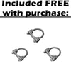 Northeastern Exhaust | Stainless Steel Muffler and Tail Pipe Exhaust System Kit Compatible for 2006-2010 Jeep Commander 3.7L 5.7L | 2006-2009 Commander 4.7L | 2005-2010 Jeep Grand Cherokee 3.7L 5.7 L | 2005-2009 Grand Cherokee 4.7L | Free Clamps Included