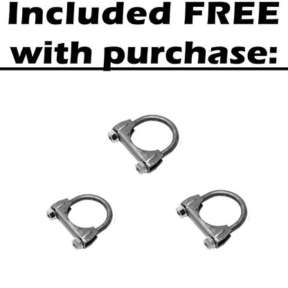 Northeastern Exhaust | Stainless Steel Muffler and Tail Pipe Exhaust System Kit Compatible for 2006-2010 Jeep Commander 3.7L 5.7L | 2006-2009 Commander 4.7L | 2005-2010 Jeep Grand Cherokee 3.7L 5.7 L | 2005-2009 Grand Cherokee 4.7L | Free Clamps Included