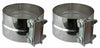 Colt Exhaust | Stainless Steel Straight Pipe Universal Fit Muffler Exhaust Pipe 5"ID (36" Long) | Free Two Lap Joint Band Clamps Included | Automotive Replacement Part