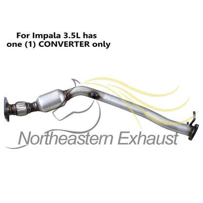 Catalytic Converter for 2006-2011 Chevrolet Impala 3.5L, 2006-2008 Impala 3.9L, 2006-2007 Monte Carlo 3.5L, 2006 Monte Carlo 3.9L