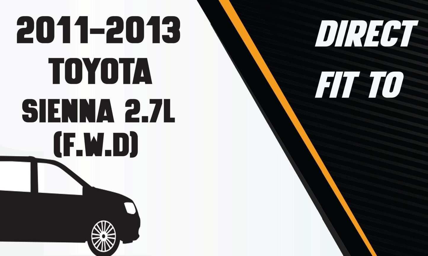 2011-2013 Toyota Sienna 2.7L FWD Epa-Approved Catalytic