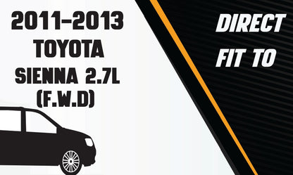 2011-2013 Toyota Sienna 2.7L FWD Epa-Approved Catalytic