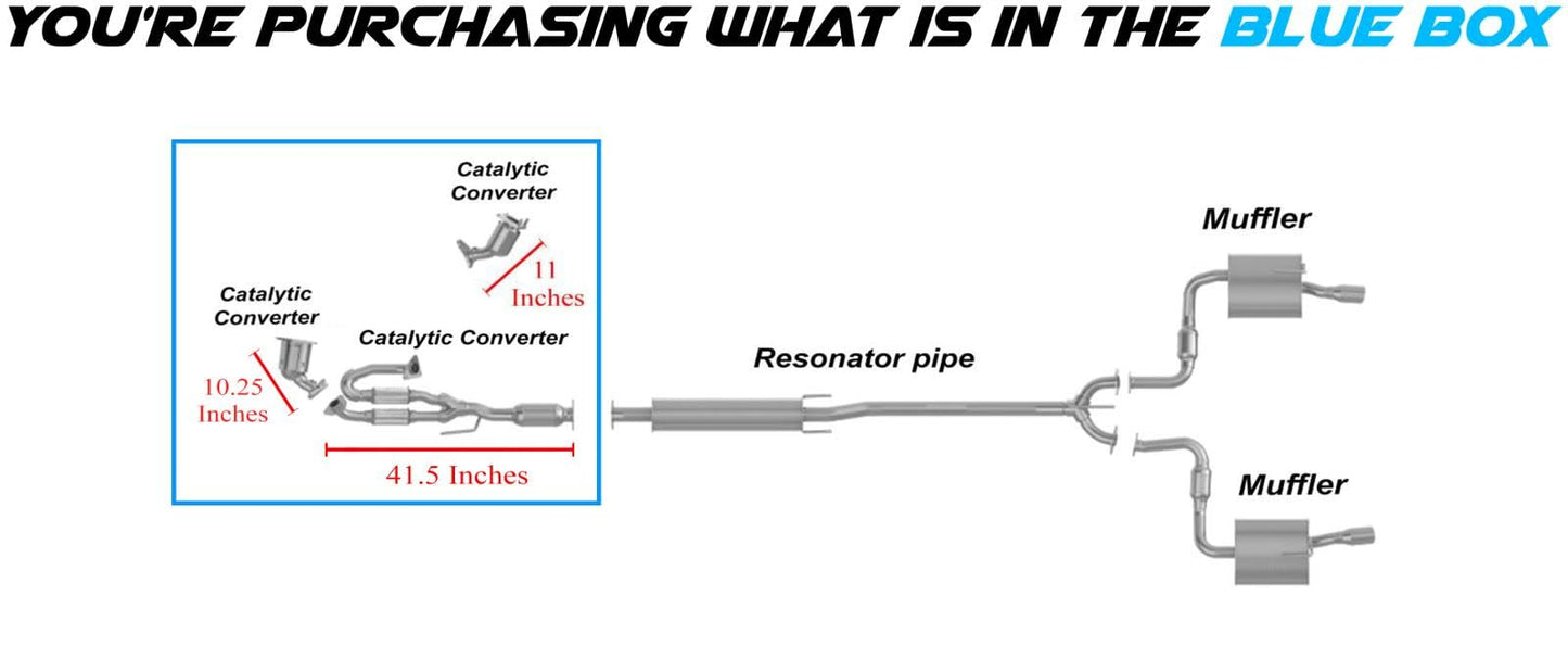 2009-2023 Nissan Maxima 3.5L Catalytic Converters - EPA Approved