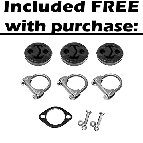 2004-2008 Chevrolet Malibu 2.2L and 2004-2006 Malibu 3.5L Exhaust Resonator Pipe and Intermediate Pipe