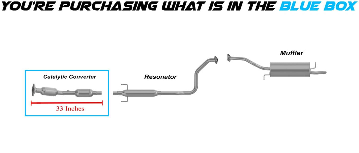 2004-2009 Toyota Prius 1.5L Catalytic Converter - EPA Approved