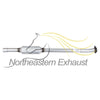 Northeastern Exhaust | Stainless Steel Resonator Y-Pipe Exhaust System Kit Compatible for Honda Accord 1998-2002 3.0L | Free Gaskets and Clamps Included | 4 Door