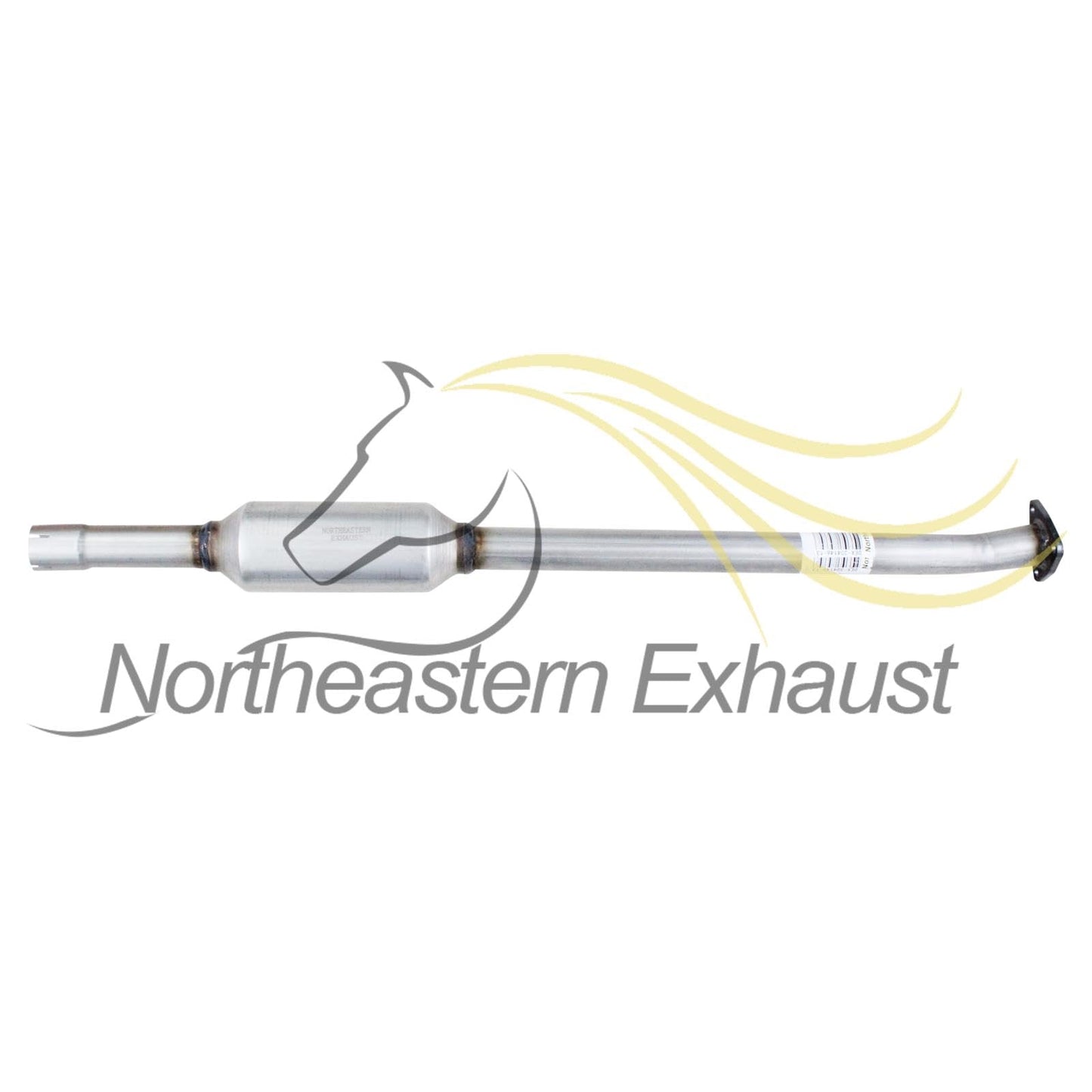Northeastern Exhaust | Stainless Steel Resonator Y-Pipe Exhaust System Kit Compatible for Honda Accord 1998-2002 3.0L | Free Gaskets and Clamps Included | 4 Door