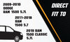 2009-2010 Dodge Ram1500 5.7 | 2011-2018 Ram 1500 5.7L | 2019 Ram 1500 Classic 5.7L Epa-Approved Catalytic