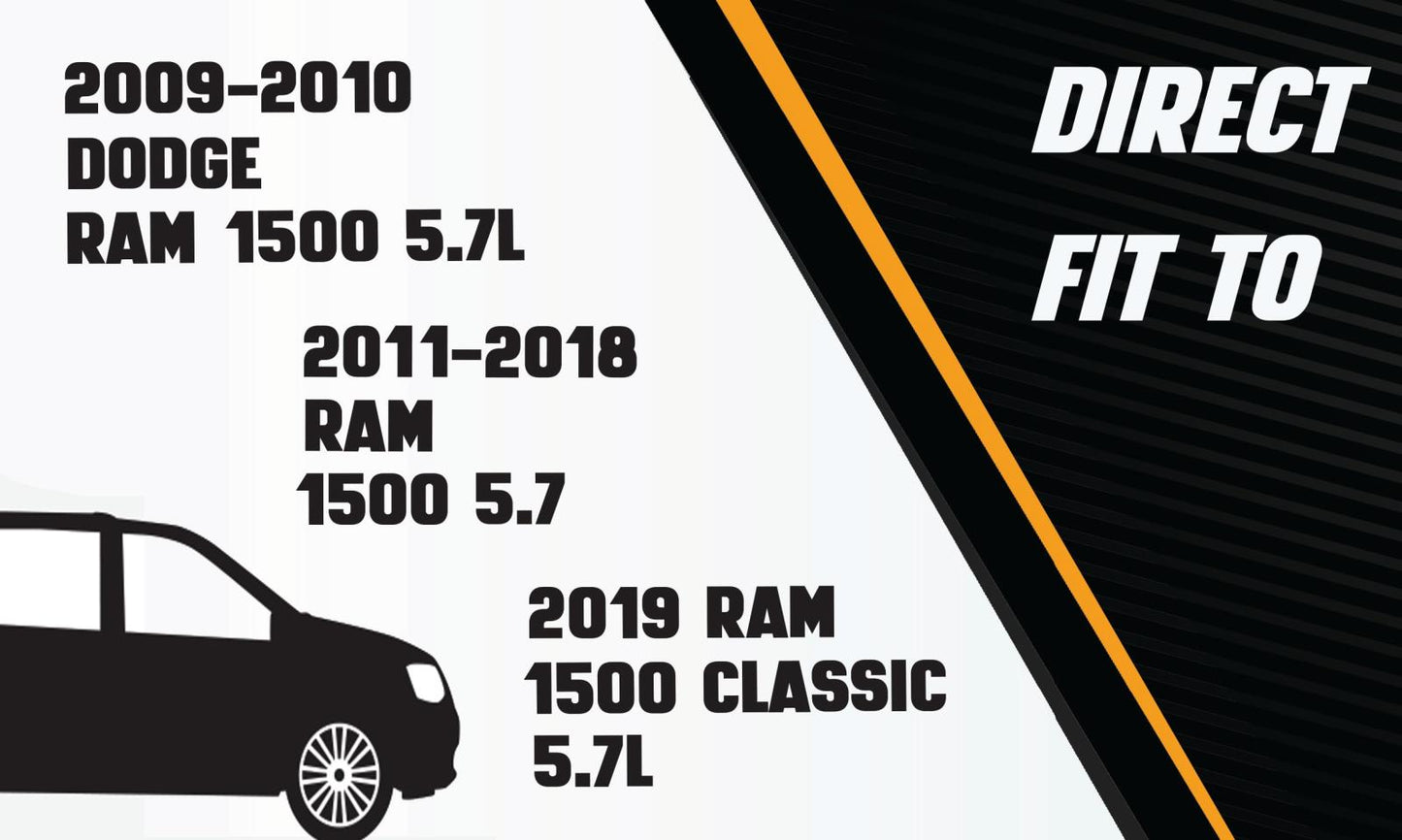 2009-2010 Dodge Ram1500 5.7 | 2011-2018 Ram 1500 5.7L | 2019 Ram 1500 Classic 5.7L Epa-Approved Catalytic