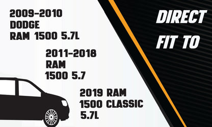 2009-2010 Dodge Ram1500 5.7 | 2011-2018 Ram 1500 5.7L | 2019 Ram 1500 Classic 5.7L Epa-Approved Catalytic