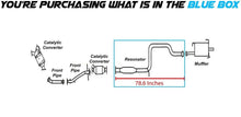 1995-1999 Nissan Sentra 1.6L | 1995-1998 Nissan 200SX 1.6L | 1996 200SX 2.0L Exhaust Resonator Pipe
