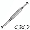 Northeastern Exhaust | Direct-Fit Exhaust Resonator Pipe Compatible for Kia Optima 2001-2006  2.4L | Optima 2001 2.5L | Optima 2002-2006 2.7L | Kia Magentis 2001-2002 2.4L | Magentis 2001 2.5L | Magentis 2002-2005 2.7L | Free Gaskets Included