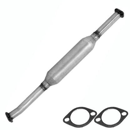 Northeastern Exhaust | Direct-Fit Exhaust Resonator Pipe Compatible for Kia Optima 2001-2006  2.4L | Optima 2001 2.5L | Optima 2002-2006 2.7L | Kia Magentis 2001-2002 2.4L | Magentis 2001 2.5L | Magentis 2002-2005 2.7L | Free Gaskets Included