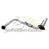 Exhaust Y Pipe for 2001-2004 Nissan Frontier 3.3L | 2002-2004 Nissan Xterra 3.3L