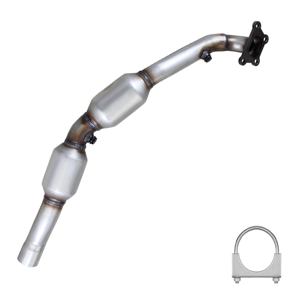 Northeastern Exhaust | Stainless Steel EPA-Approved Driver-Side Catalytic Converter Compatible for Chevrolet Camaro 2012-2015 3.6L | Free Clamp Included | Automotive Replacement Part