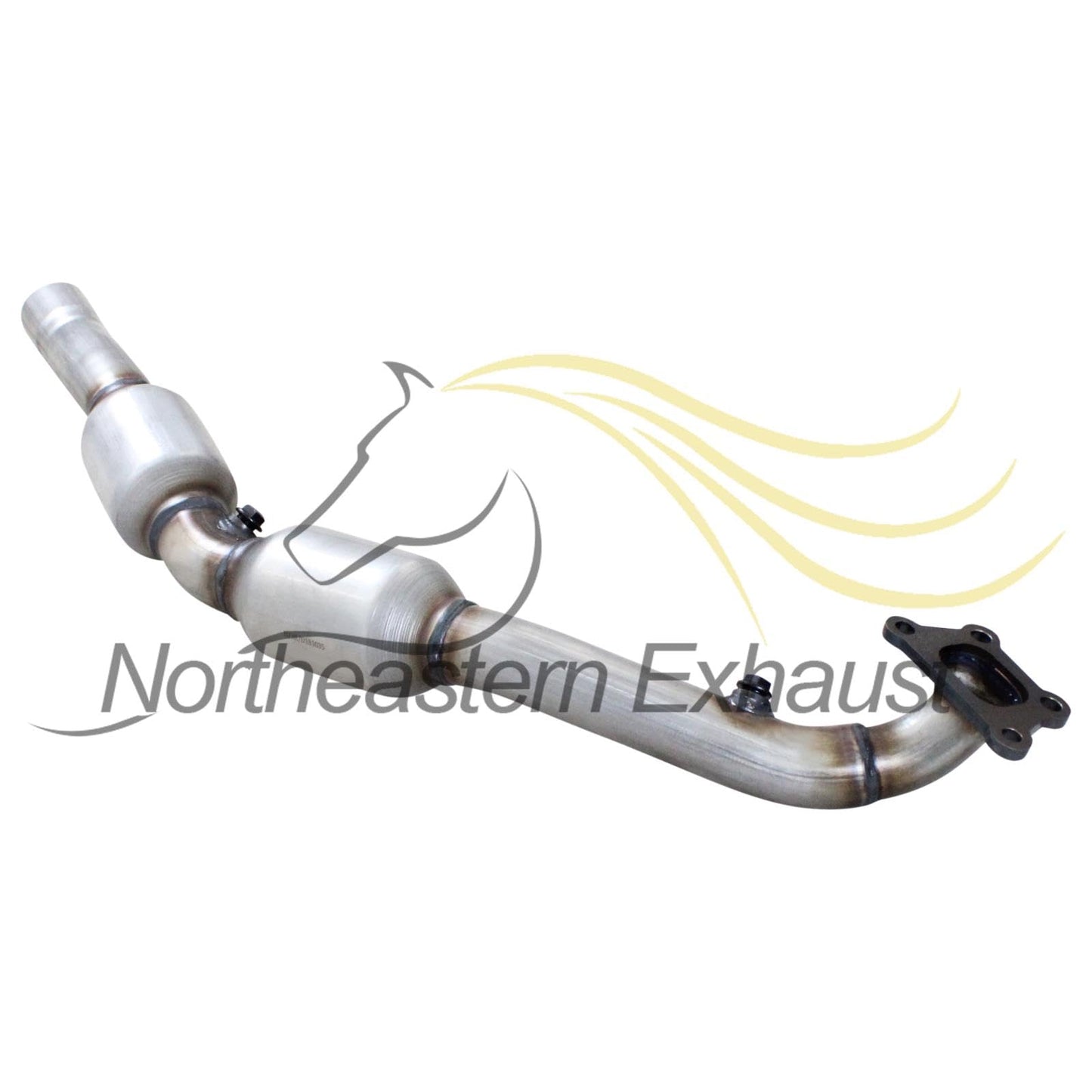 Northeastern Exhaust | Stainless Steel EPA-Approved Driver-Side Catalytic Converter Compatible for Chevrolet Camaro 2012-2015 3.6L | Free Clamp Included | Automotive Replacement Part