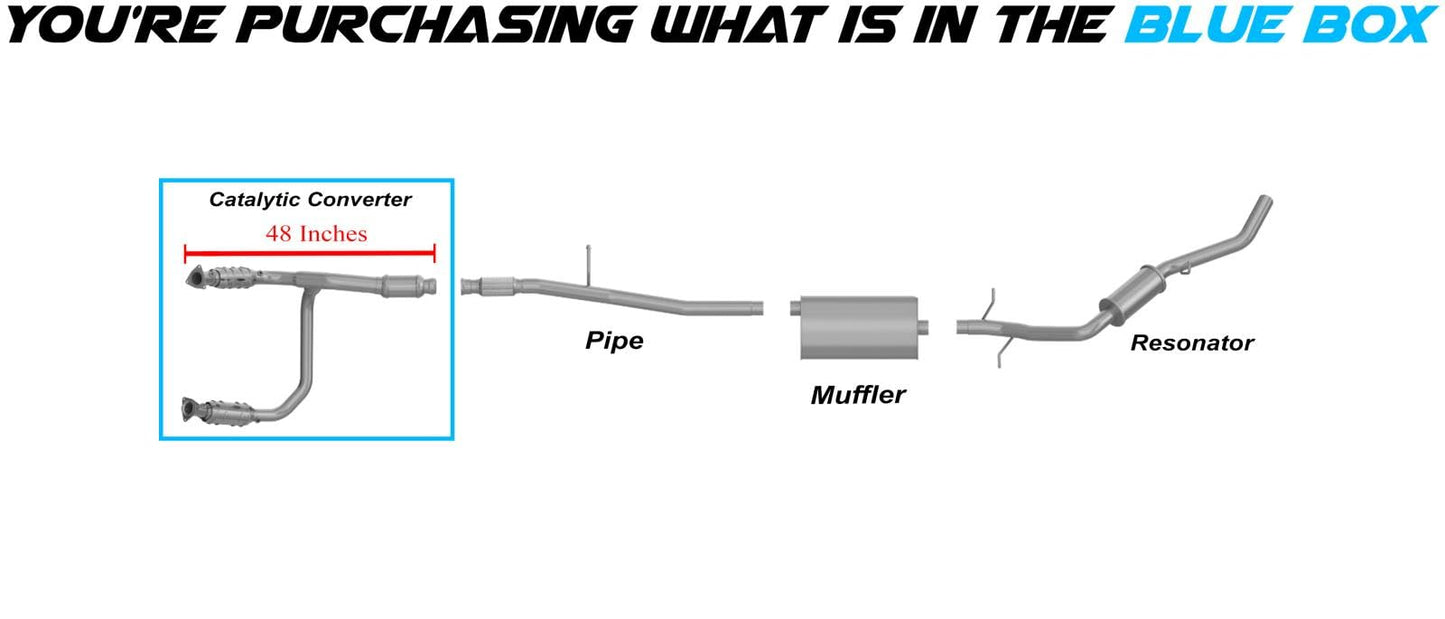 2014-2018 Chevrolet Silverado 1500 & GMC Sierra 1500 4.3L, 5.3L | 2015-2020 Suburban & Yukon XL 5.3L | 2015-2019 Tahoe & Yukon 5.3L Epa-Approved Catalytic