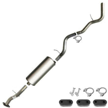 Intermediate Pipe, Muffler and Tail Pipe for 2002-2005 Escalade 5.3L, 2001-2006 Tahoe 4.8L 5.3L, 2001-2005 Yukon 4.8L 5.3L