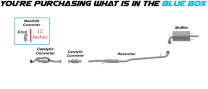 1998-2001 Lexus ES300 3.0L & Toyota Camry 3.0L |  1999-2003 Toyota Sienna & Solara 3.0L | 1998-2004 Avalon 3.0L Epa-Approved Manifold Catalytic