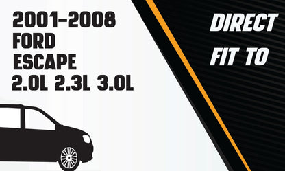 2001-2004 Ford Escape 2.0L | 2005-2008 Escape 2.3L | 2001-2008 Escape 3.0L Exhaust Resonator Pipe