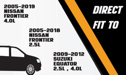 Exhaust Front Pipe for 2005-2019 Nissan Frontier 2.5L/4.0L and 2009-2012  Suzuki Equator 2.5L/4.0L