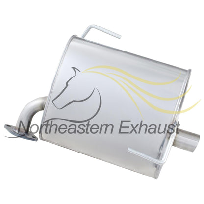 Exhaust Muffler for 2009-2013 Subaru Forester 2.5L and 2008-2011 Subaru Impreza 2.5L
