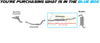 Exhaust Resonator Pipe for 2006 Hummer H3 3.5L and 2007-2010 Hummer H3 3.7L